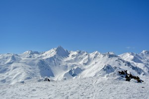 Gipfelpanorama vom Watles aus Richtung Sesvennagruppe, Vinschgau, Südtirol