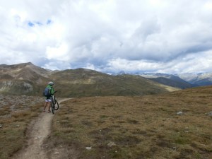 Pass Chaschauna, Italien, Alpine Bike Tour