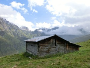 Am Tomülpass, Schweiz, Alpine Bike Tour