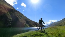 Oberalppass, Schweiz, Alpine Bike Tour