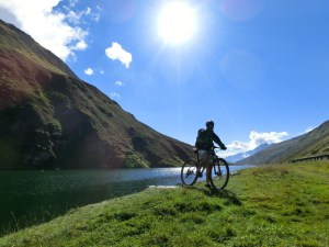 Oberalppass, Schweiz, Alpine Bike Tour