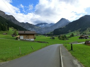 Bei Adelboden, Schweiz, Alpine Bike Tour