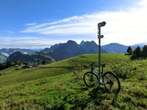 Panorama Les Mossettes, Schweiz, Alpine Bike Tour