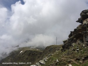 Gipfelkreuz Graue Wand auf 2731 m, Vinschgau, Südtirol