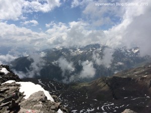 Gipfelpanorama, Zerminiger Spitze (3109 m), Vinschgau, Südtirol