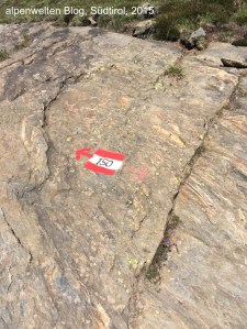 Wanderweg Nr. 150 im Martelltal, Südtirol