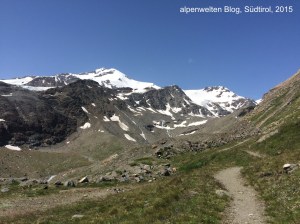 Wanderweg Nr. 150 im Martelltal, Südtirol