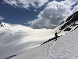 Gletscherweg über Langenferner zur Casatihütte, Südtirol