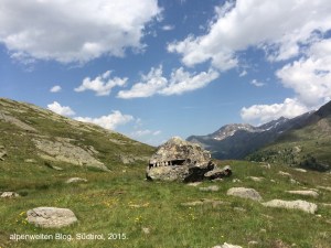 Steinkunst am Wegrand, Martelltal, Südtirol